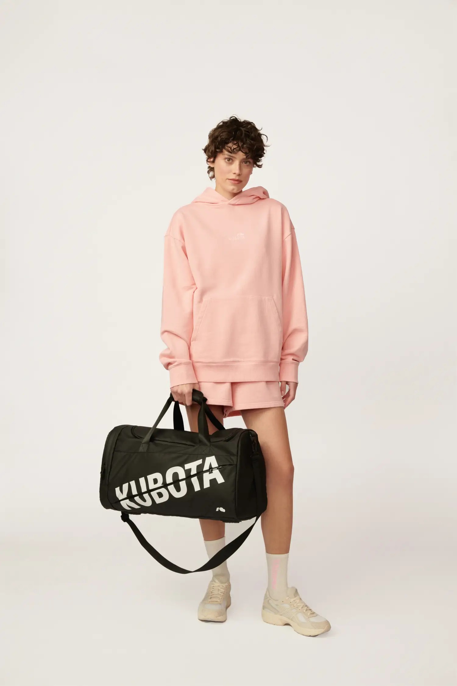 KUBOTA TORBA SPORTOWA ZIPPER CZARNA