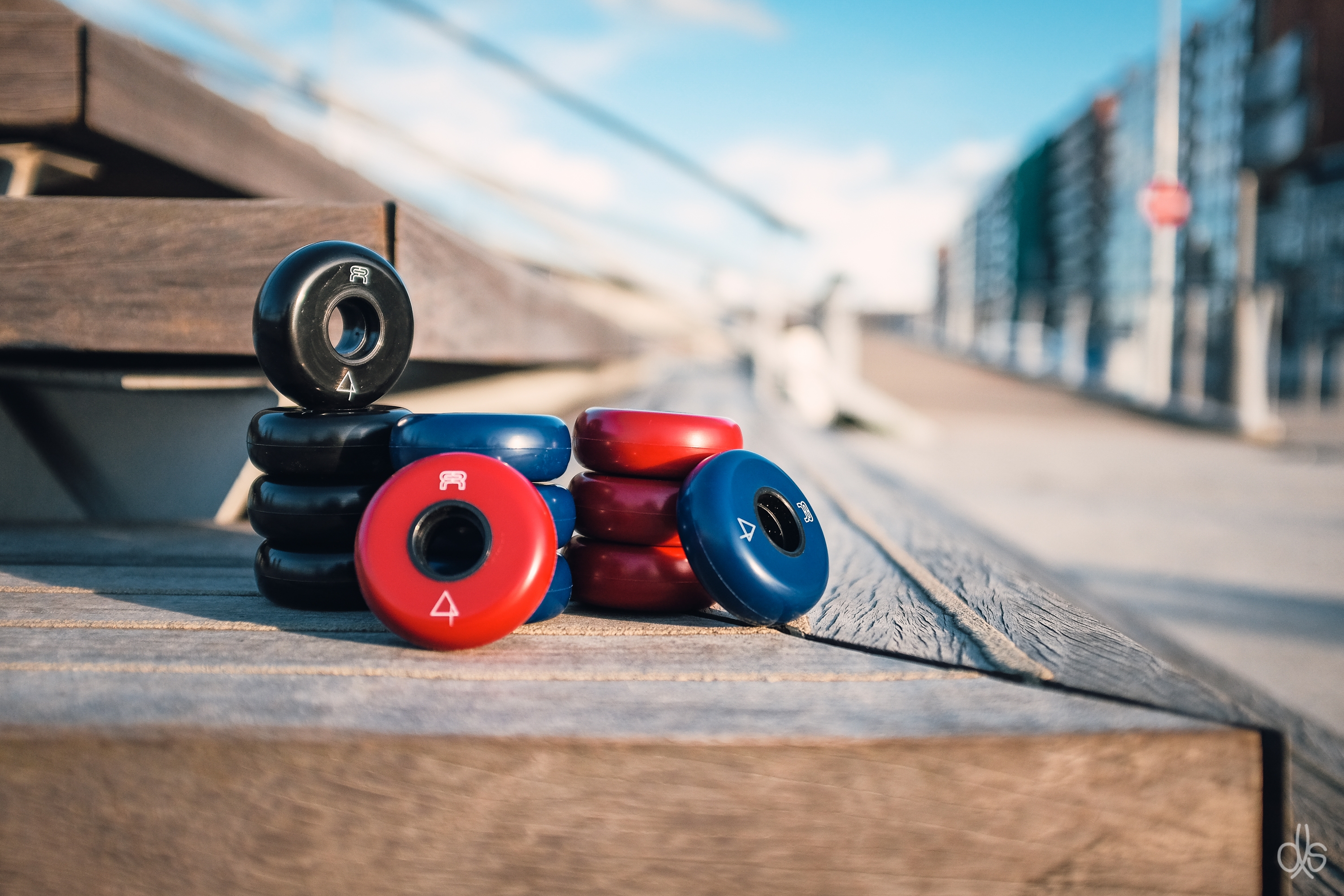 KOŁA FR SKATES STREET WHEELS ANTONY POTTIER BLACK 65MM / 88A X4
