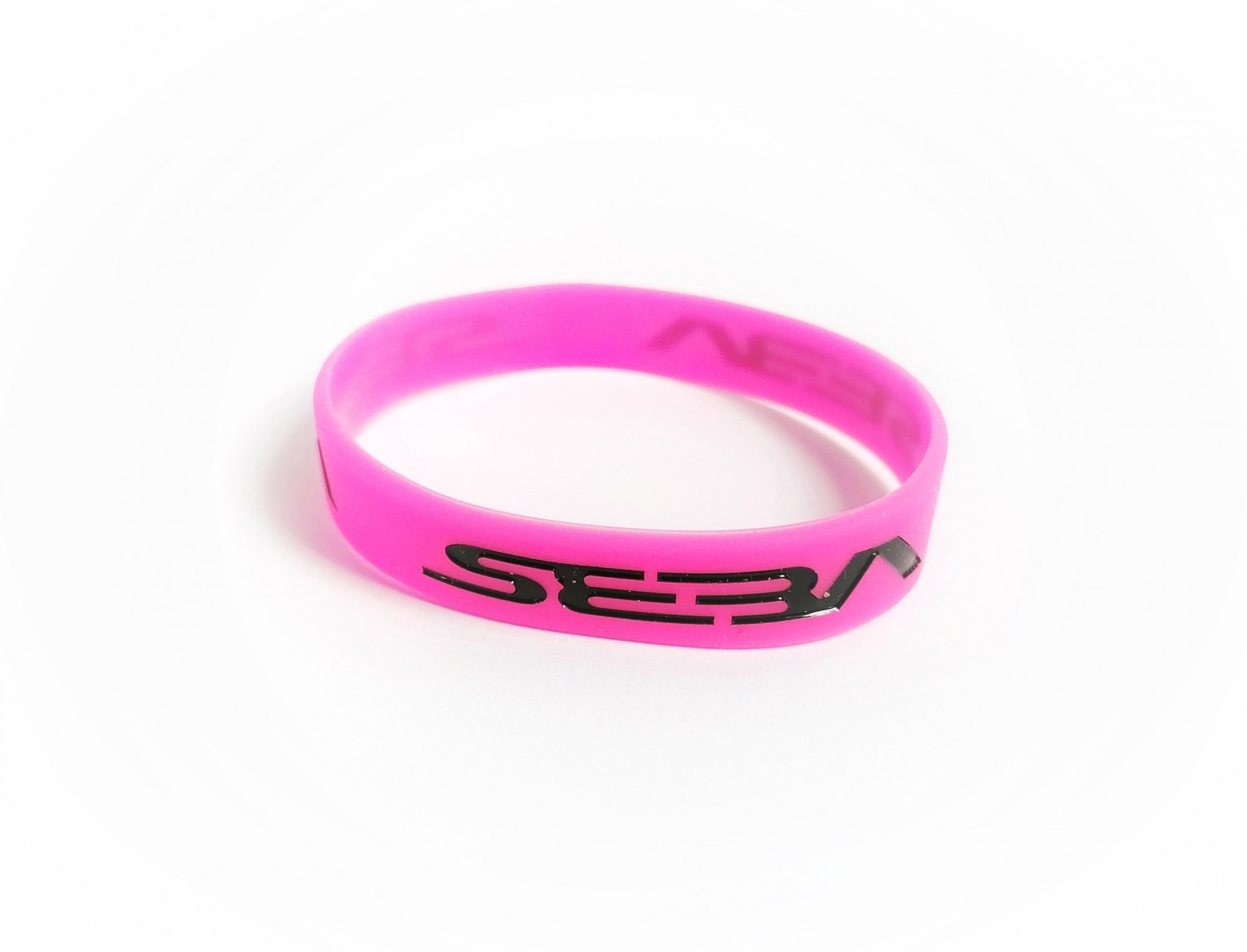 OPASKA SEBA SKATES WRIST BAND BRACELET SILIKONKI GUMKI PINK