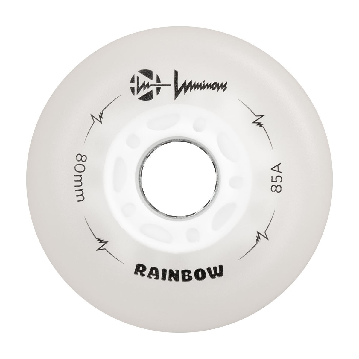 KOŁA LUMINOUS RAINBOW 80MM / 85A X4