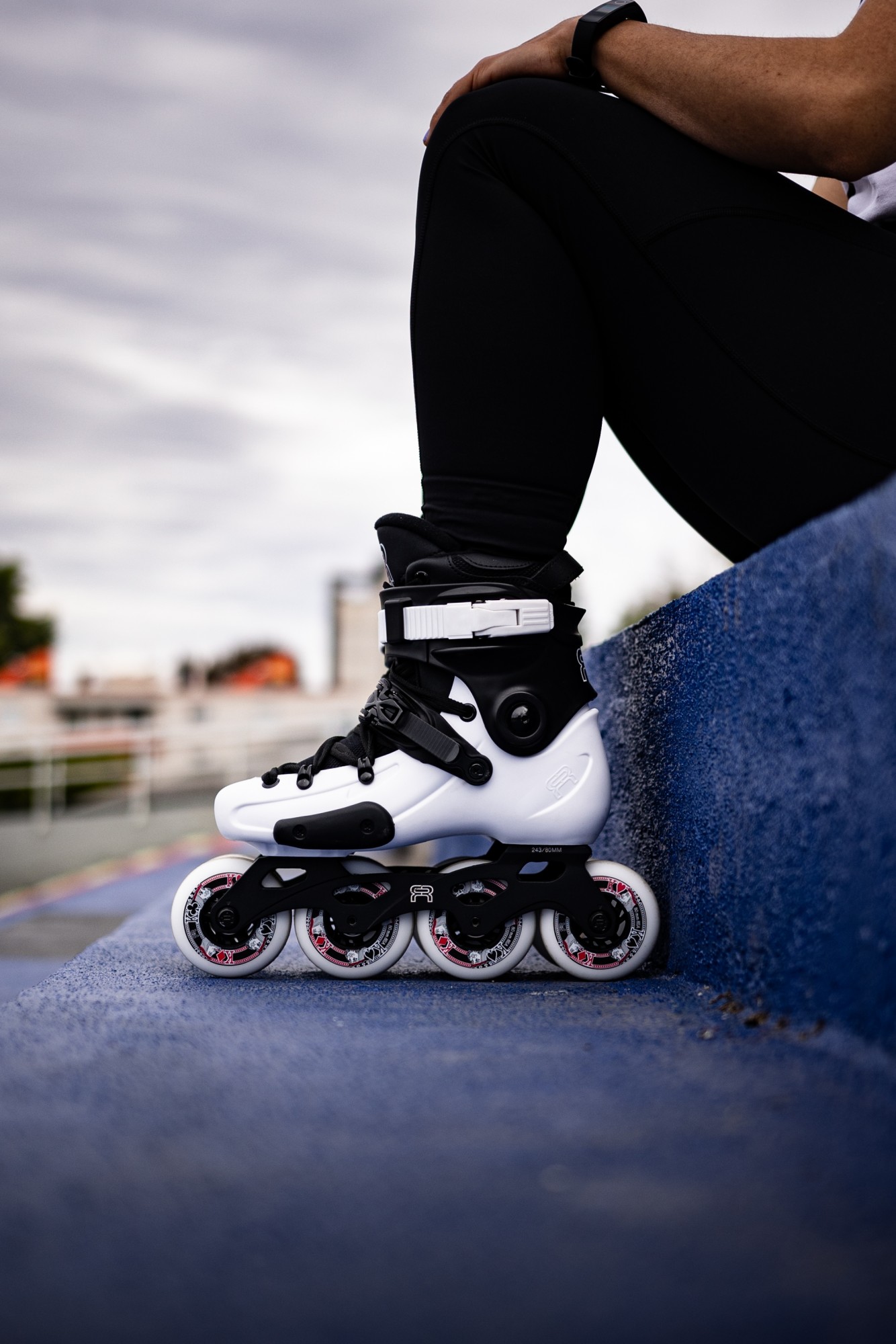 ROLKI FR SKATES FR3 WHITE BOOT ONLY
