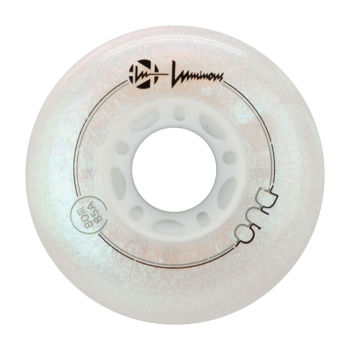 KOŁA LUMINOUS LED DUO WHITE PEARL 110MM / 85A X1