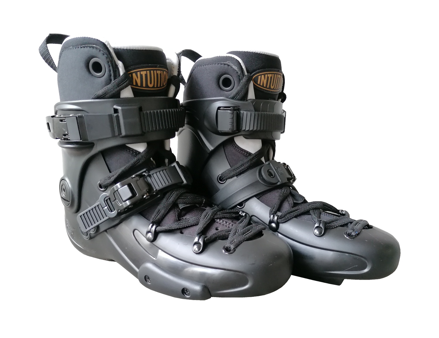 BOOT ONLY FR SKATES FR1 DELUXE INTUITION BLACK
