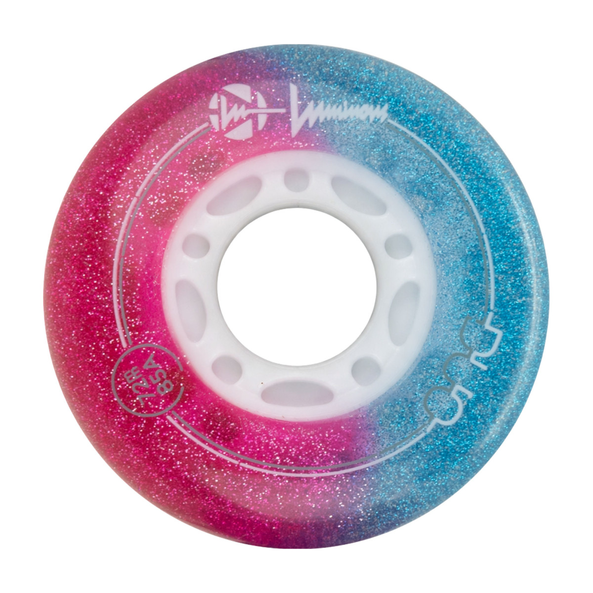 KOŁA LUMINOUS LED DUO GALAXY PURPLE 72MM / 85A X1