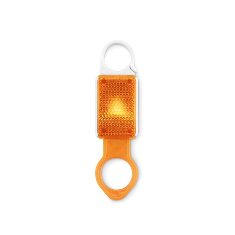 ODBLASKOWY UCHWYT NA BUTELKĘ + LED