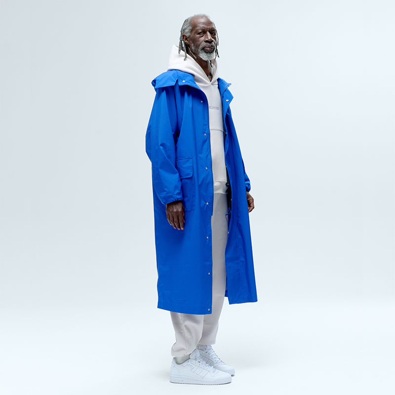 KUBOTA PARKA Z KAPTUREM FESTIVAL KOBALTOWA