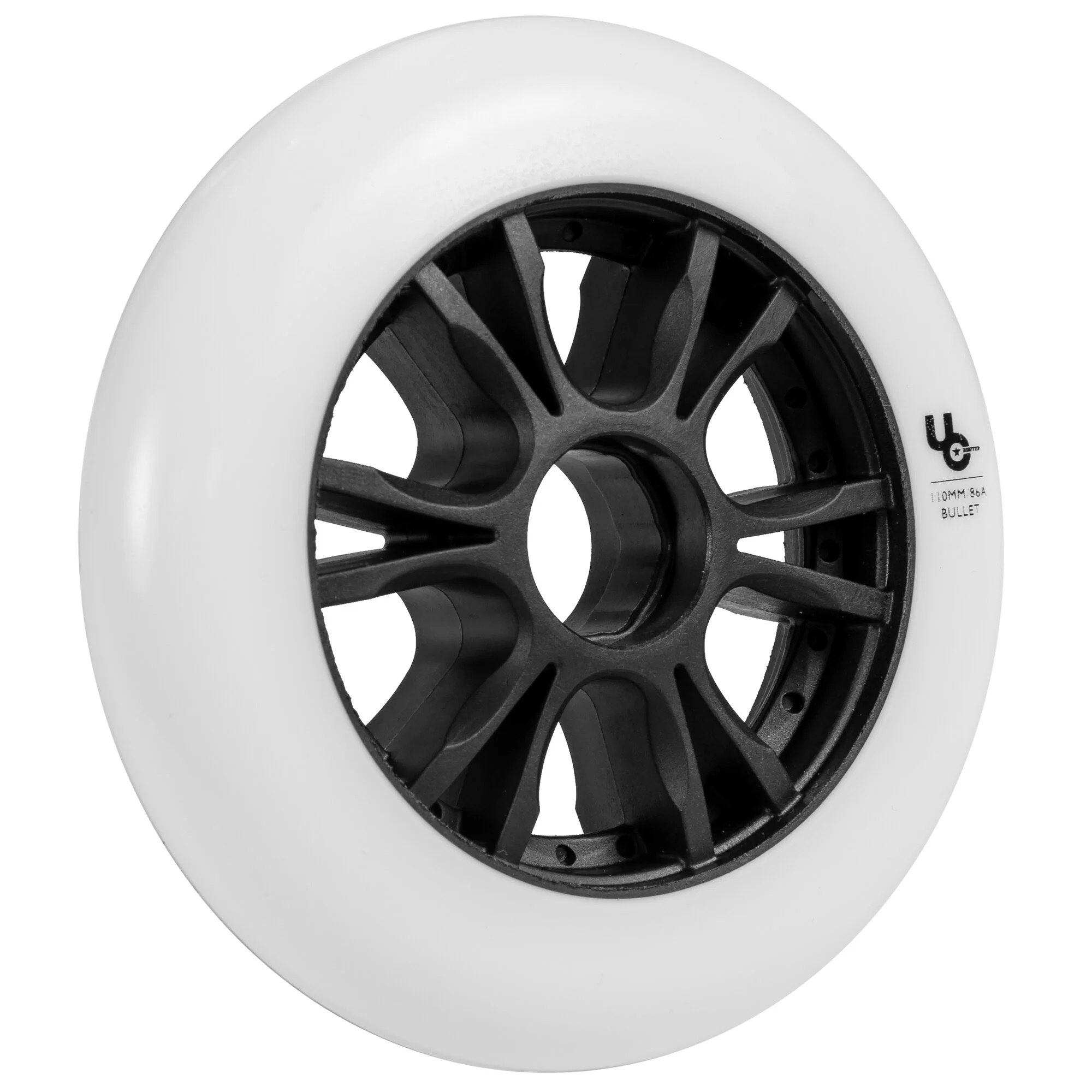 KOŁA UNDERCOVER TEAM WHITE BULLET RADIUS 110MM / 86A X3