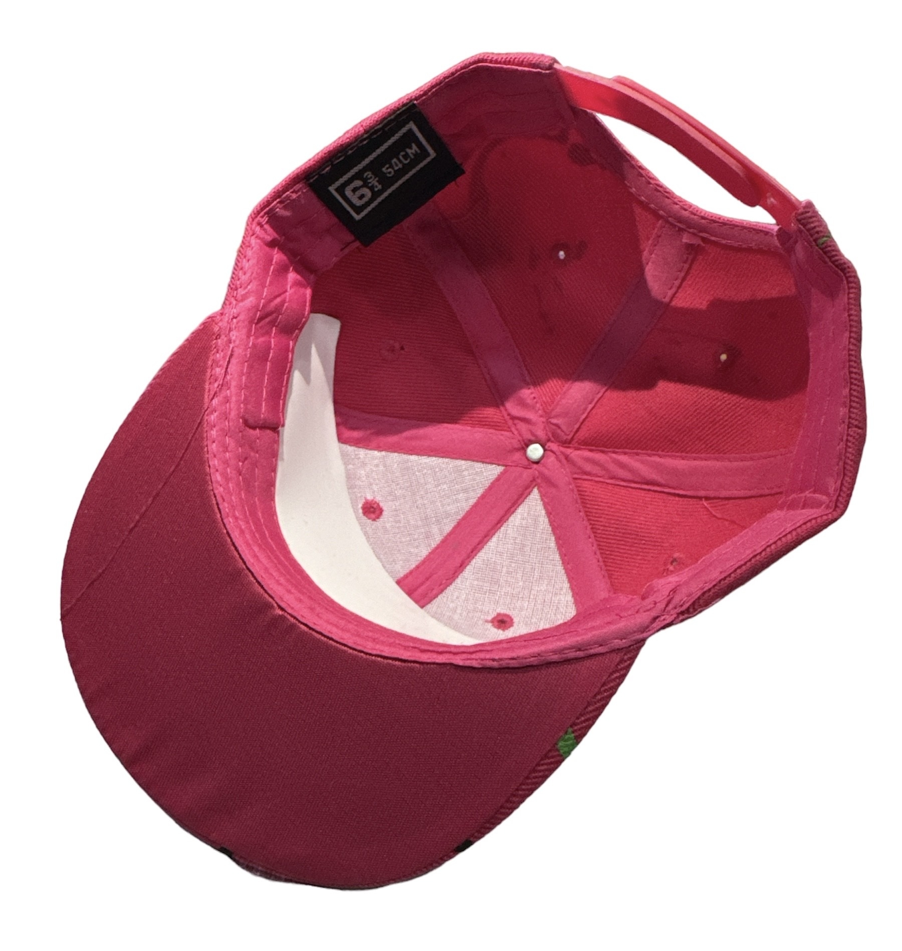 CZAPKA Z DASZKIEM SPORTS CAP SNAP BACK 6 3/4 54CM PINK