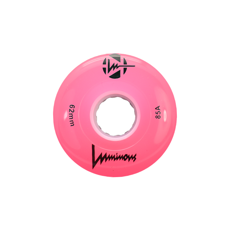 KOŁA LUMINOUS QUAD ŚWIECĄCE DO WROTEK PINK 62 MM / 85A X1