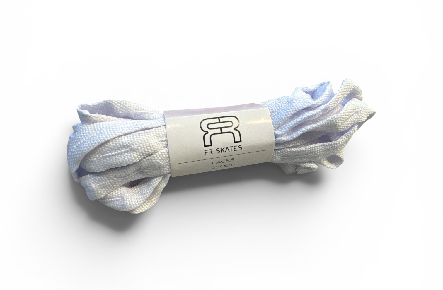 SZNURÓWKI FR SKATES LACES 230CM WHITE