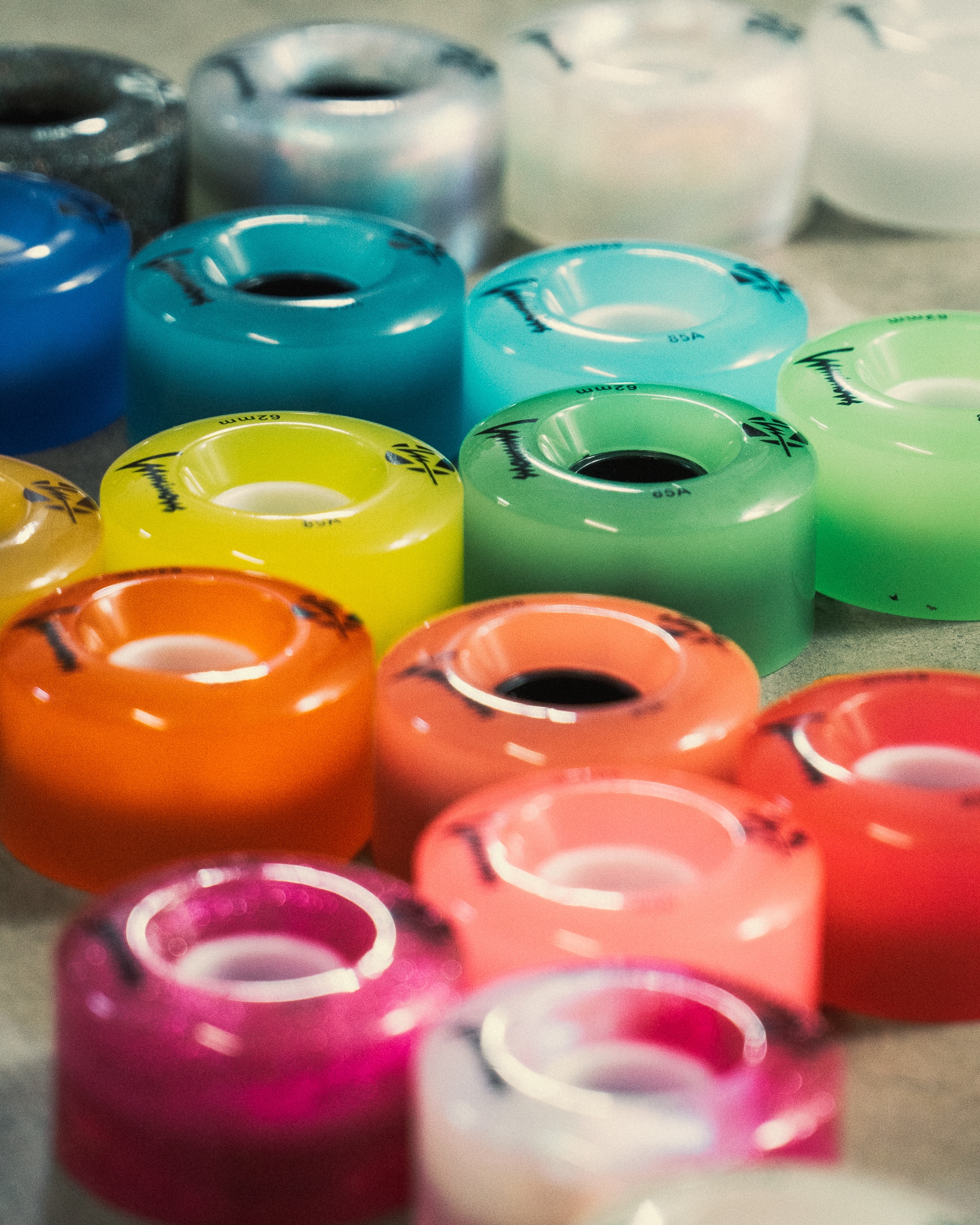 KOŁA LUMINOUS COTTON CANDY 72MM / 85A X1
