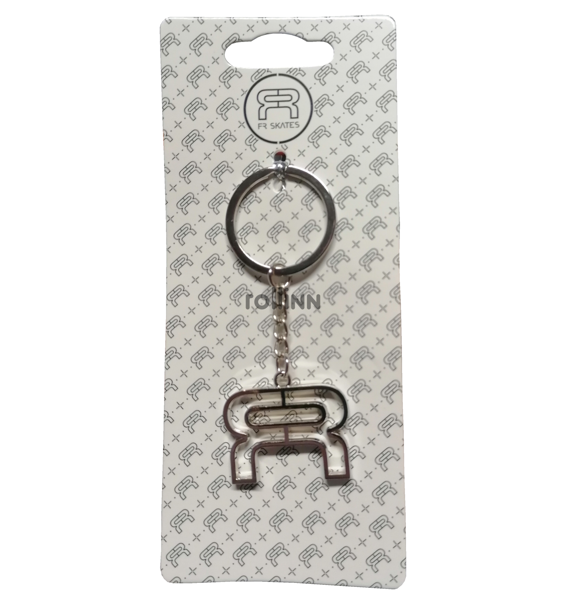 FR SKATES KEY HOLDERS FR LOGO SILVER BRELOK DO KLUCZY