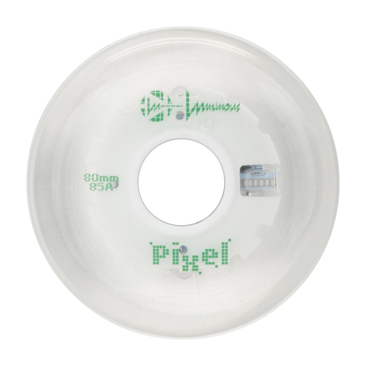 KOŁA LUMINOUS DUO PIXEL LED WICKER GREEN 80MM / 85A X1