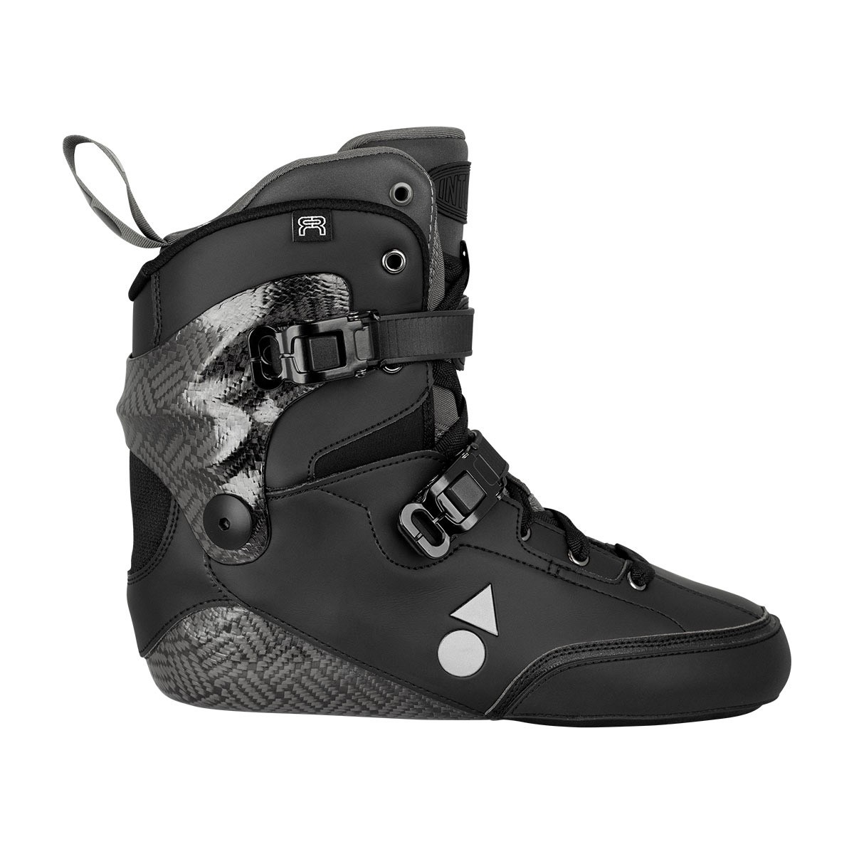 WIZARD FR SKATES WIZARD BASE BLACK WIZARD SKATING BOOT ONLY
