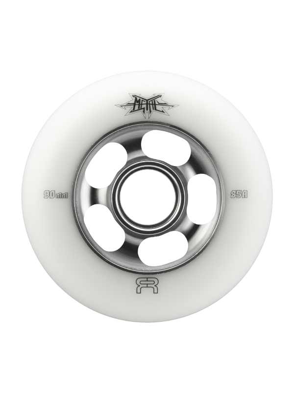 KOŁA FR SKATES METAL WHEELS NATURAL 90MM / 85A X1