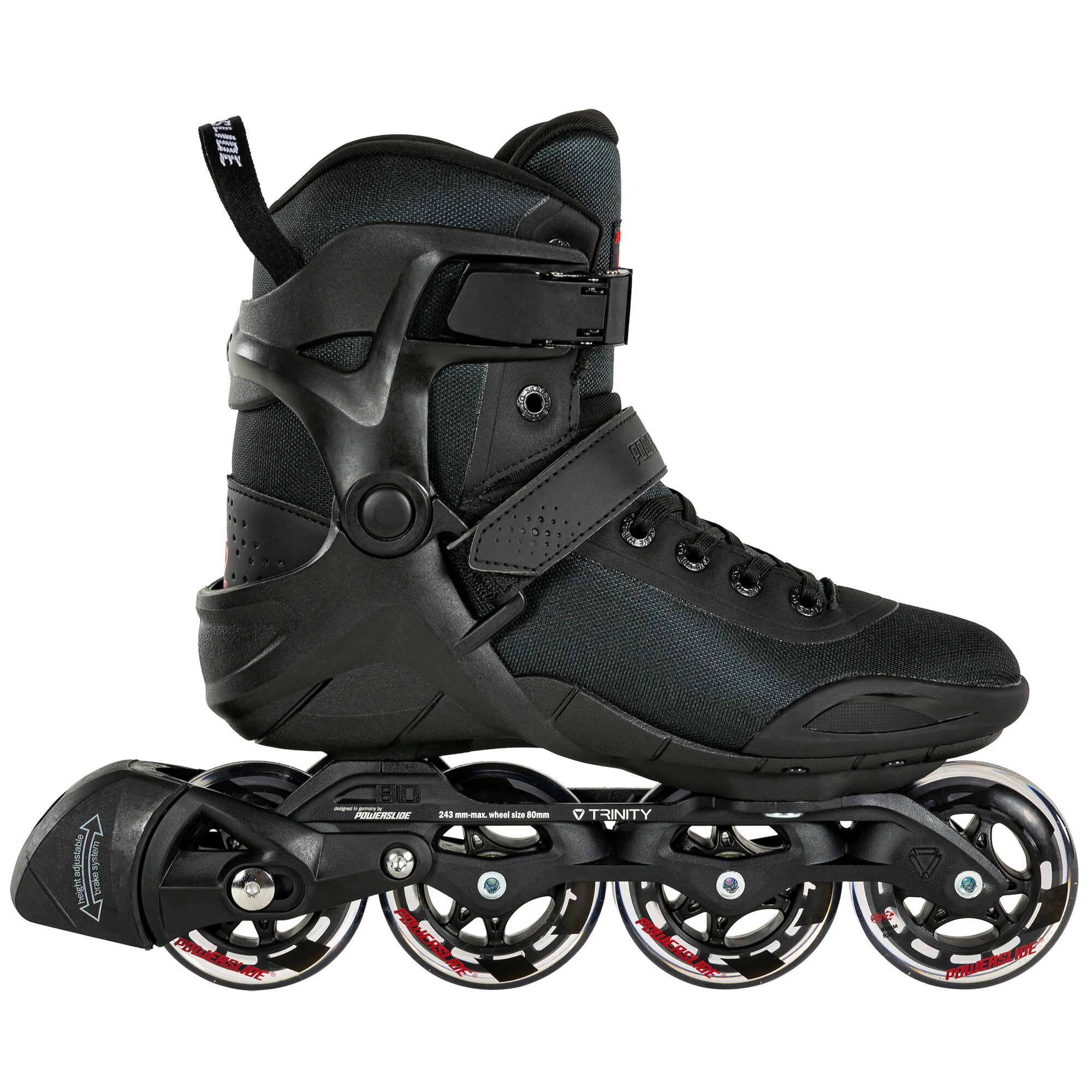ROLKI POWERSLIDE PHUZION RADON BLACK 80