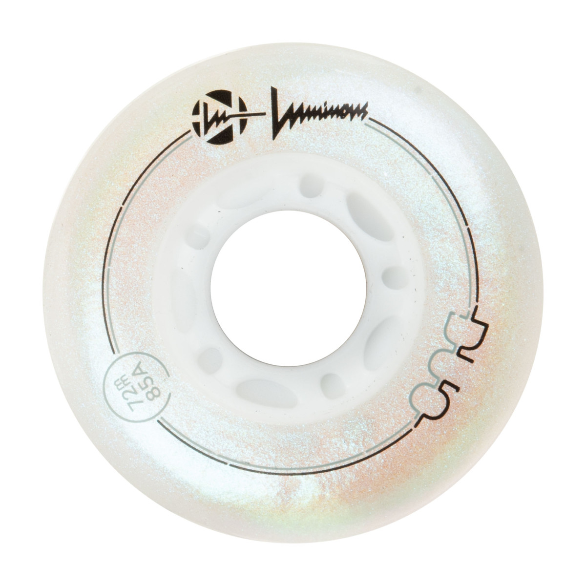 KOŁA LUMINOUS LED DUO WHITE PEARL 72MM / 85A X1