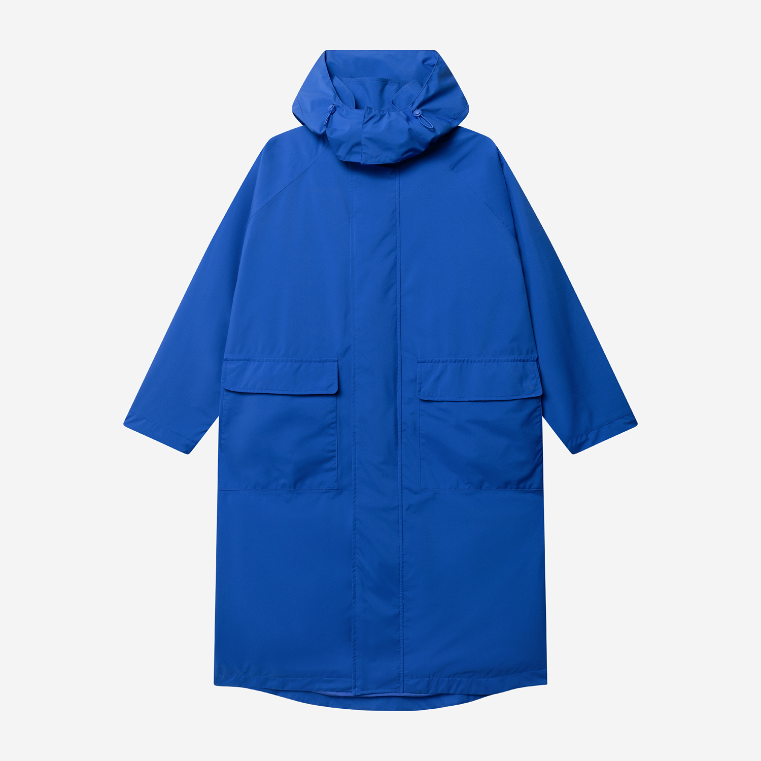 KUBOTA PARKA PRZECIWDESZCZOWA OVERSIZE COMFORT ZONE KOBALTOWA UNISEX