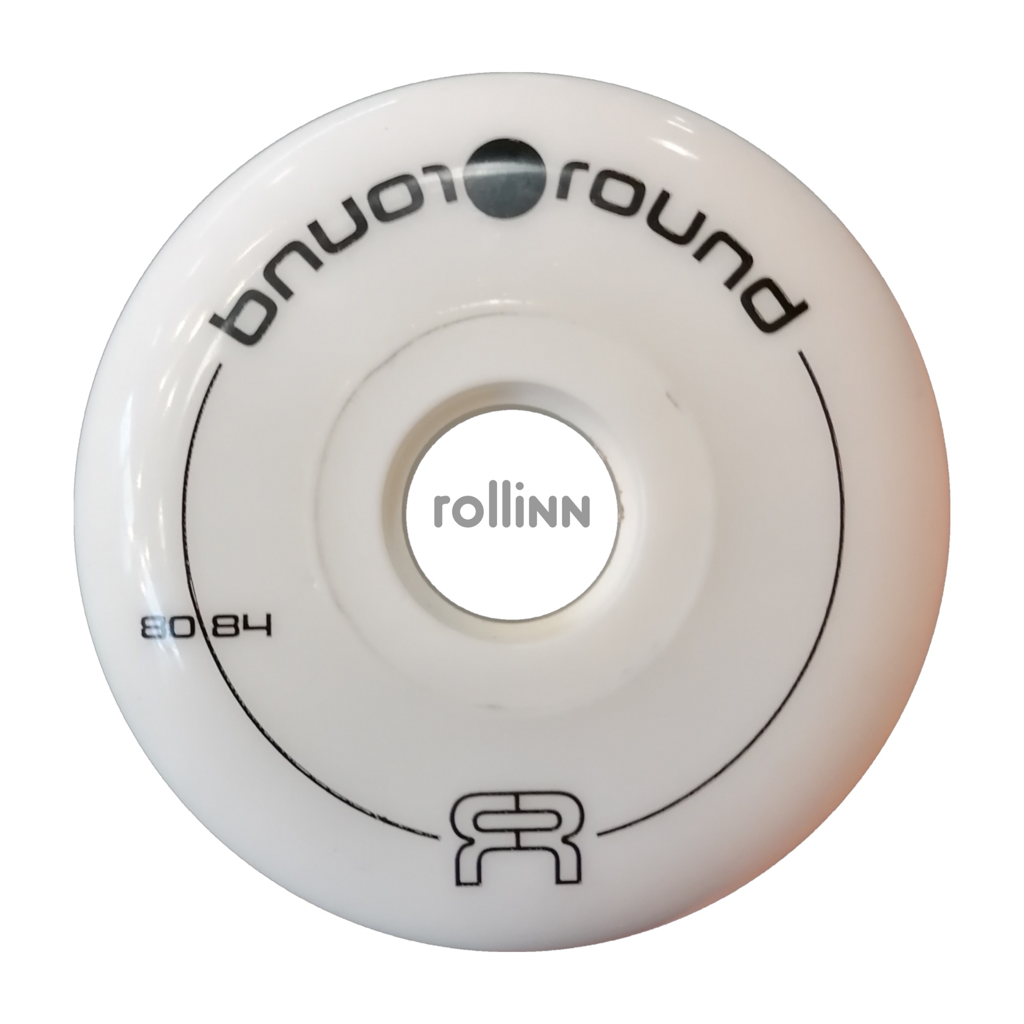 KOŁA FR SKATES ROUND WHITE 80MM / 84A X1