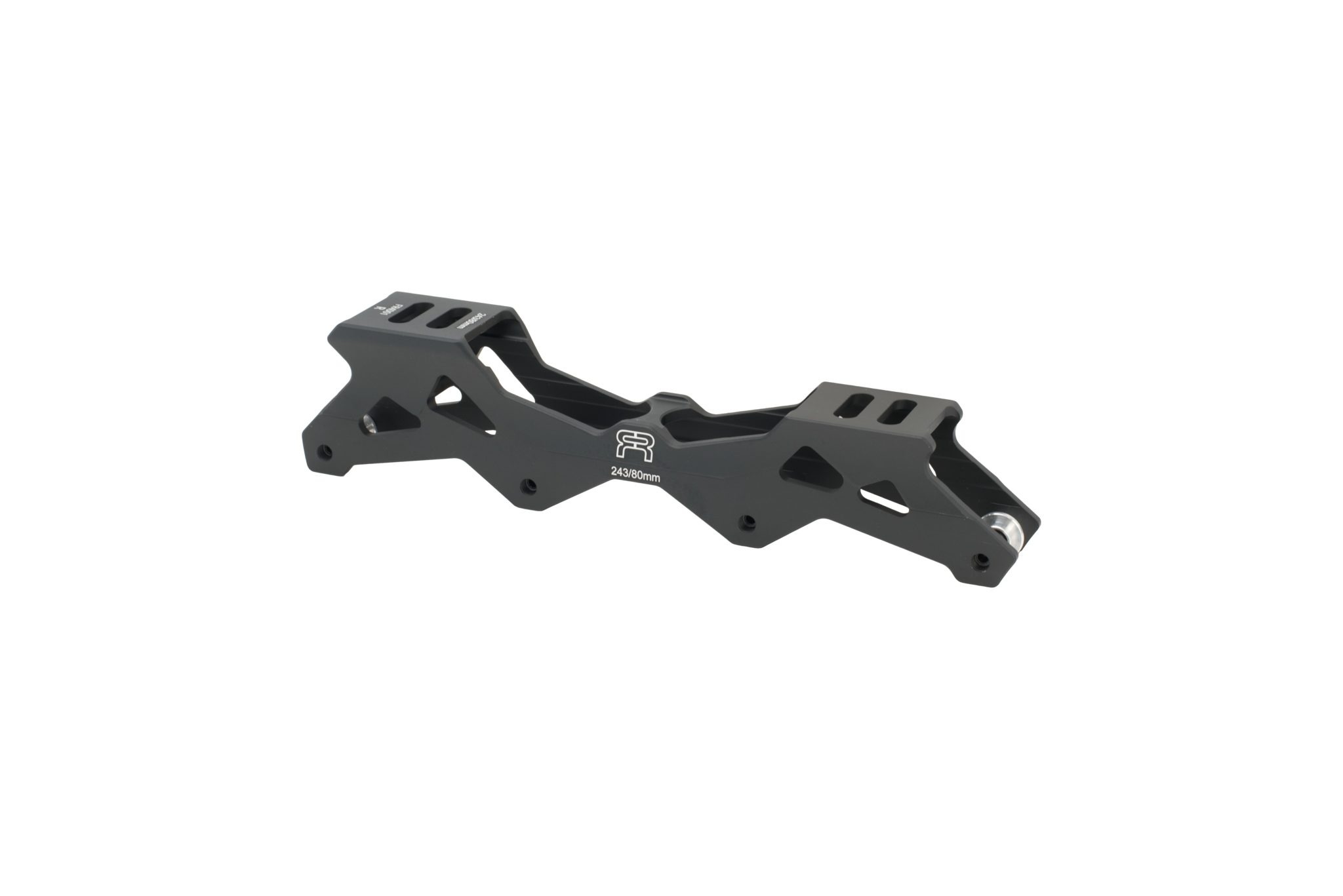 PŁOZY FR SKATES 4D FRAME 231MM ROCKERED BLACK 4X76