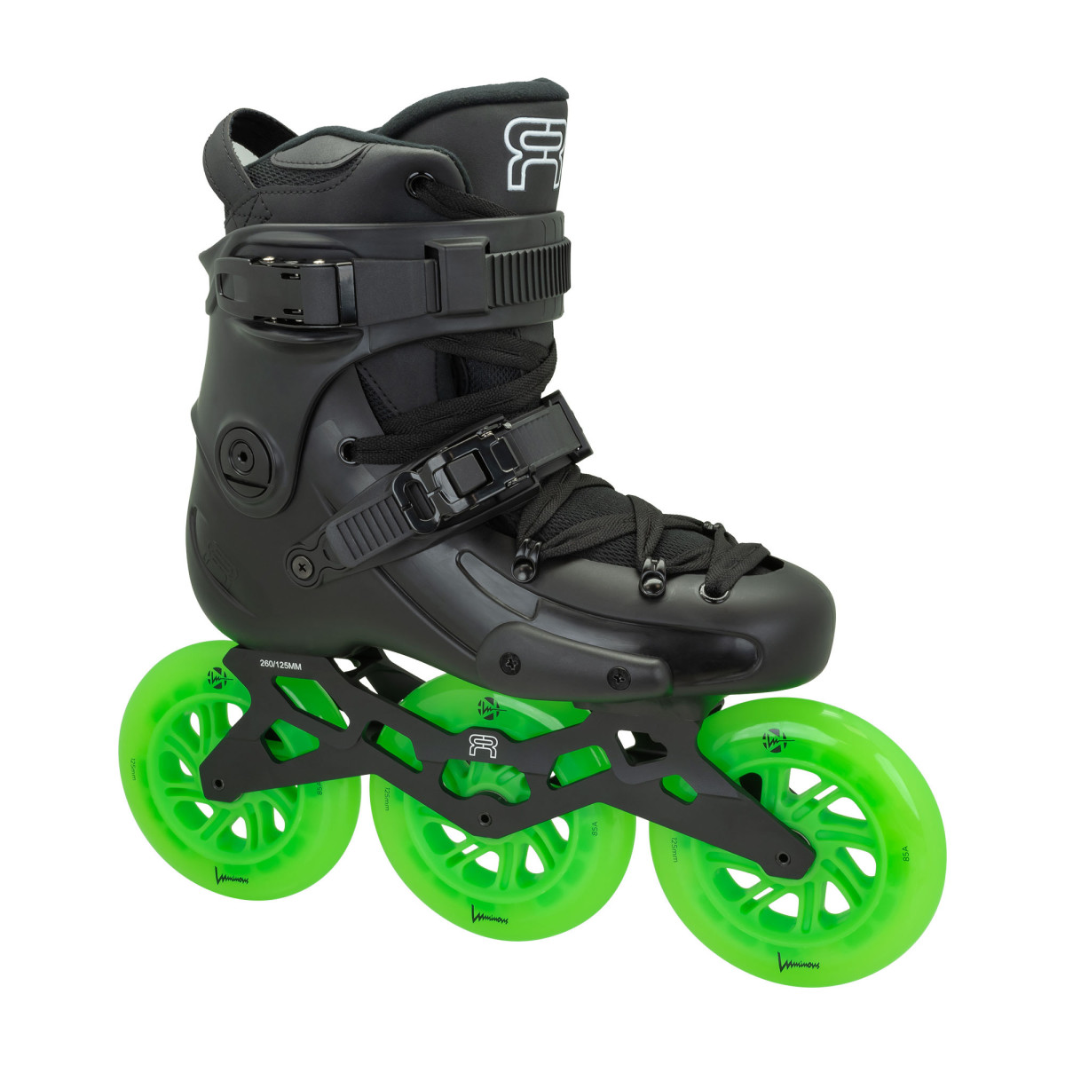 ROLKI FR SKATES FR1 325 BLACK LUMINOUS