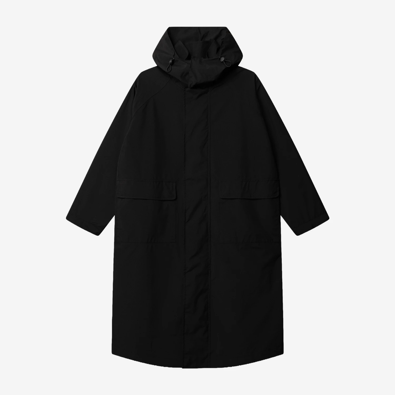 KUBOTA PARKA PRZECIWDESZCZOWA OVERSIZE COMFORT ZONE CZARNA UNISEX