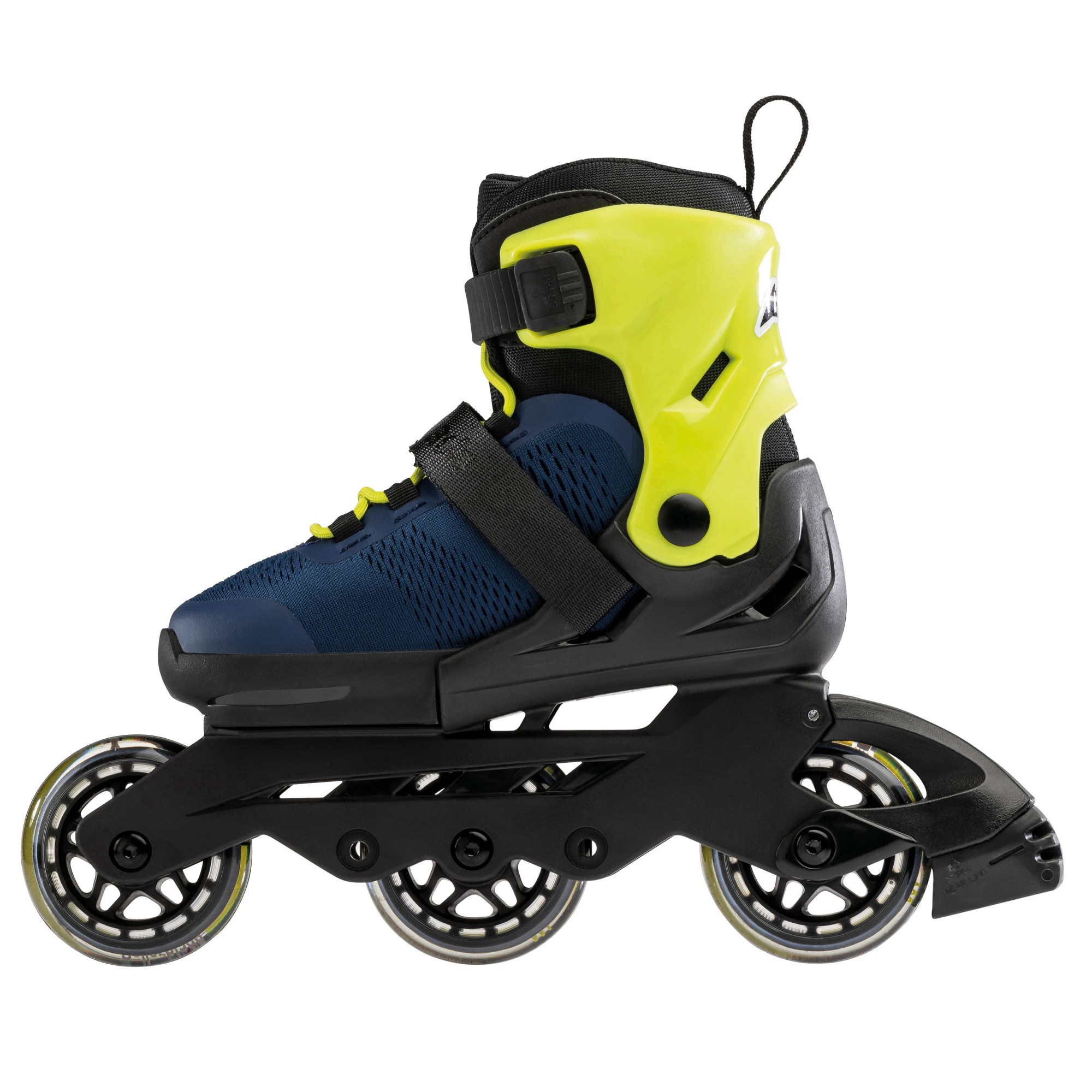 ROLKI ROLLERBLADE MICROBLADE 3WD BLUE/GREEN - ROLKI JUNIORSKIE REGULOWANE