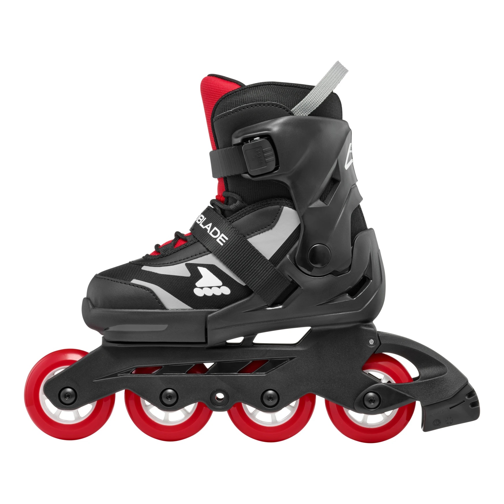ROLKI ROLLERBLADE MICROBLADE BLACK / RED - ROLKI JUNIORSKIE REGULOWANE