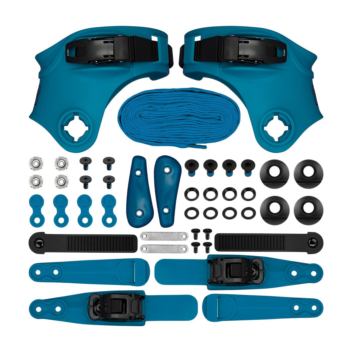 CUSTOM KIT FR SKATES BLUE FR LOGO RATCHET BUCKLE