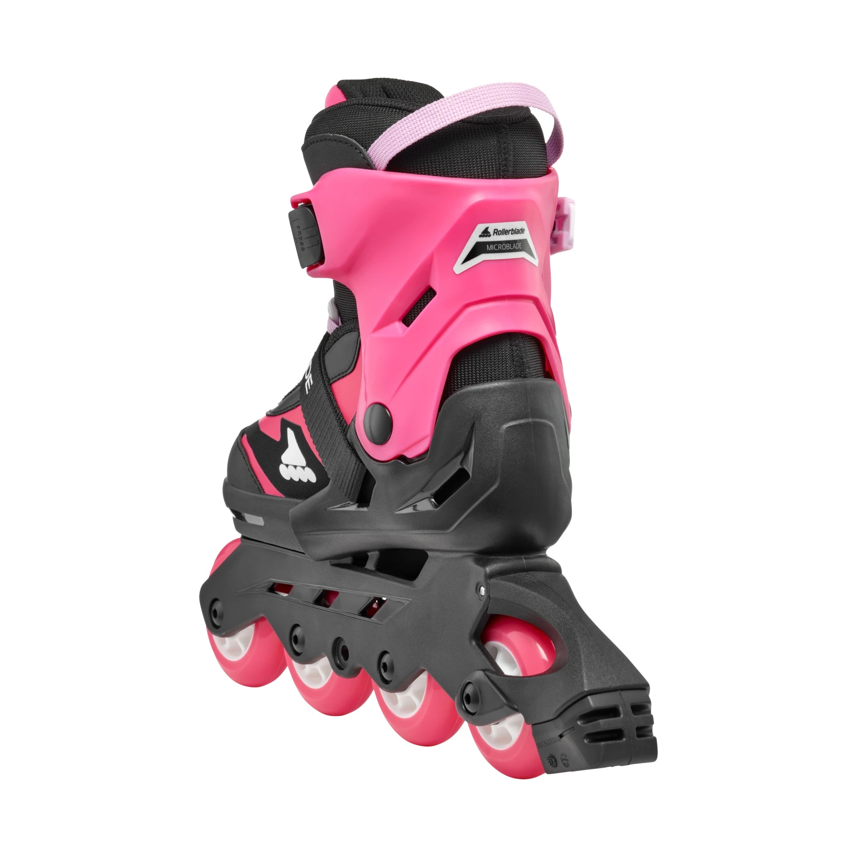 ROLKI ROLLERBLADE MICROBLADE BLACK / PINK - ROLKI JUNIORSKIE REGULOWANE