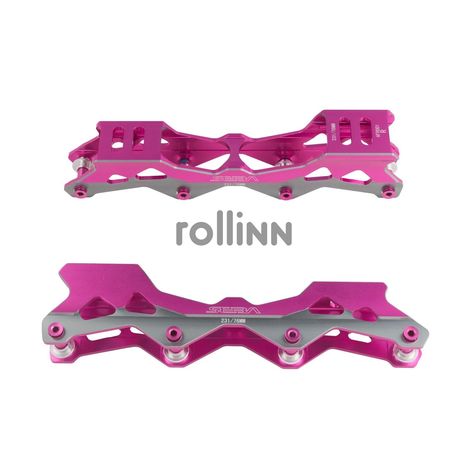 PŁOZY SEBA 4D FRAME 243MM ROCKERED PINK 4X80