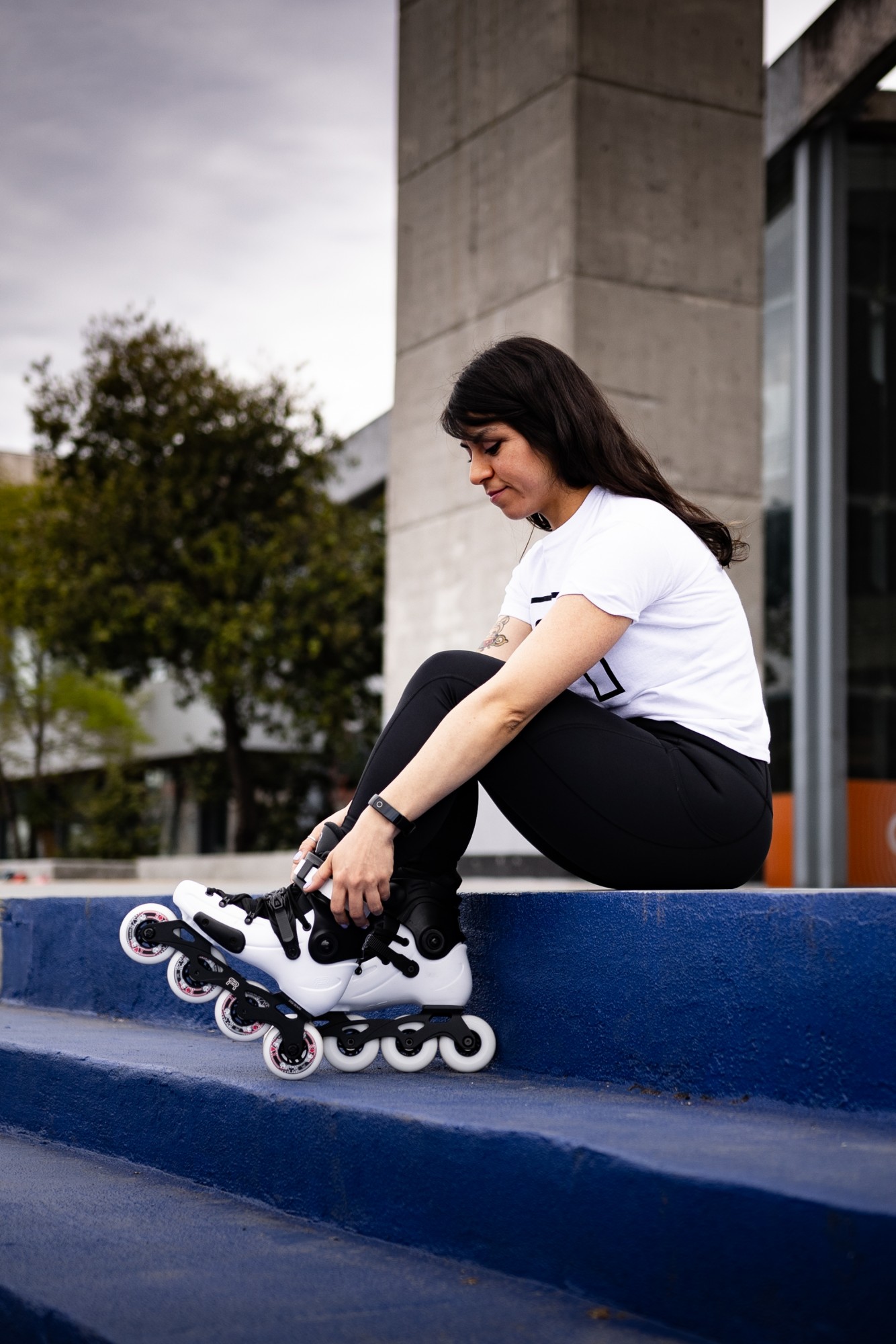 ROLKI FR SKATES FR3 WHITE BOOT ONLY