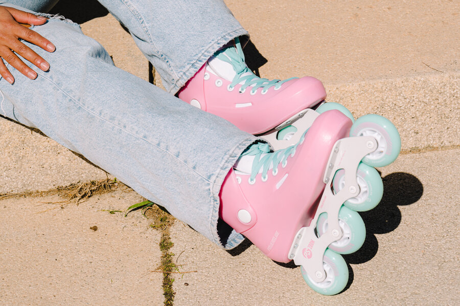 ROLKI POWERSLIDE ZOOM COTTON CANDY PINK 80