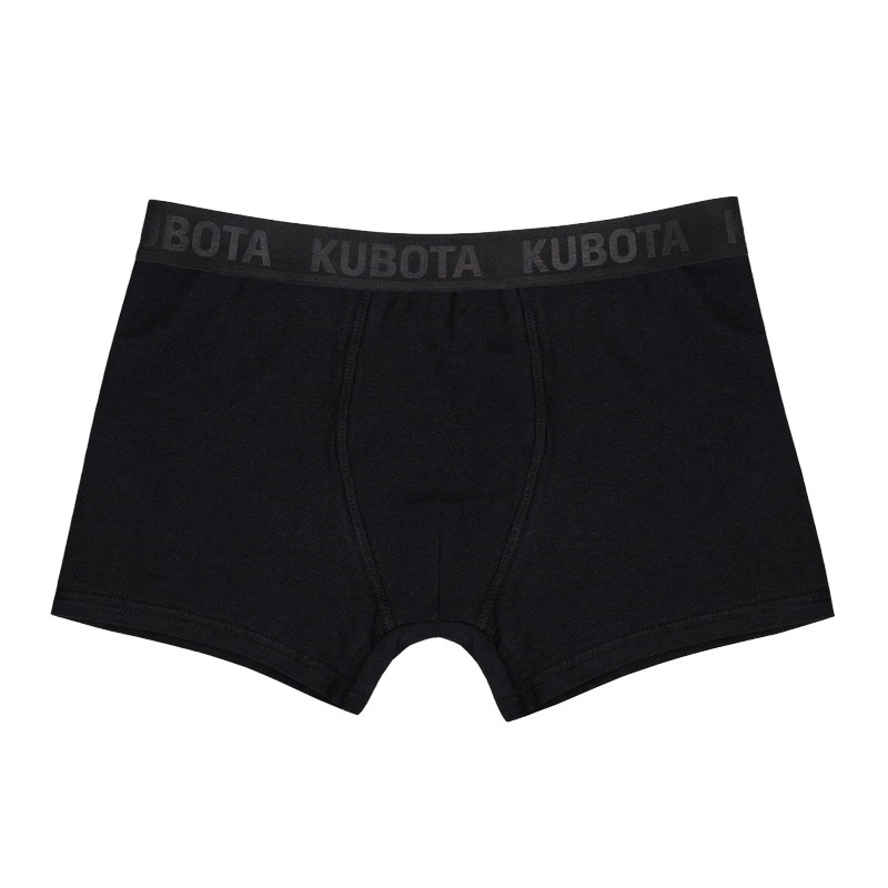 KUBOTA BOKSERKI MĘSKIE 2-PAK CZARNO-CZERWONE