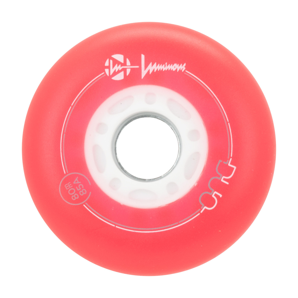 KOŁA LUMINOUS LED DUO RED BLUE 80MM / 85A X1