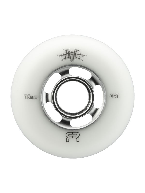 KOŁA FR SKATES METAL WHEELS NATURAL 76MM / 85A X1