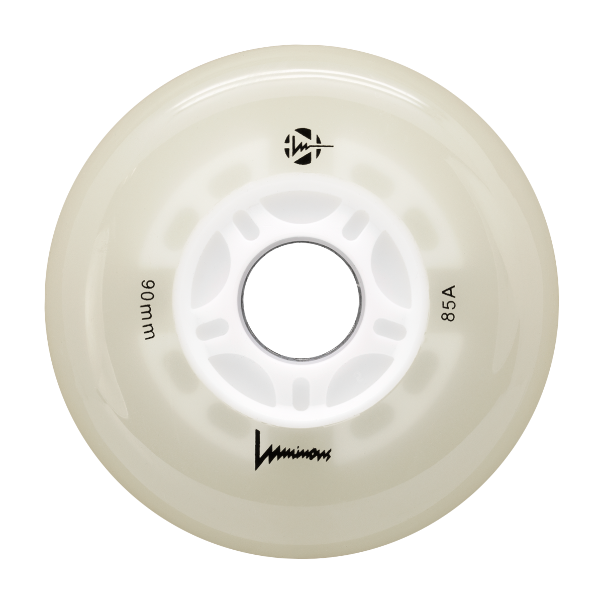 KOŁA LUMINOUS WHITE GLOW 90MM / 85A X1