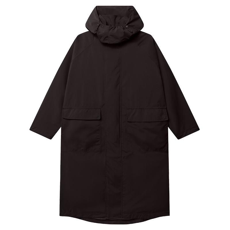 KUBOTA PARKA PRZECIWDESZCZOWA OVERSIZE COMFORT ZONE BRĄZOWA UNISEX