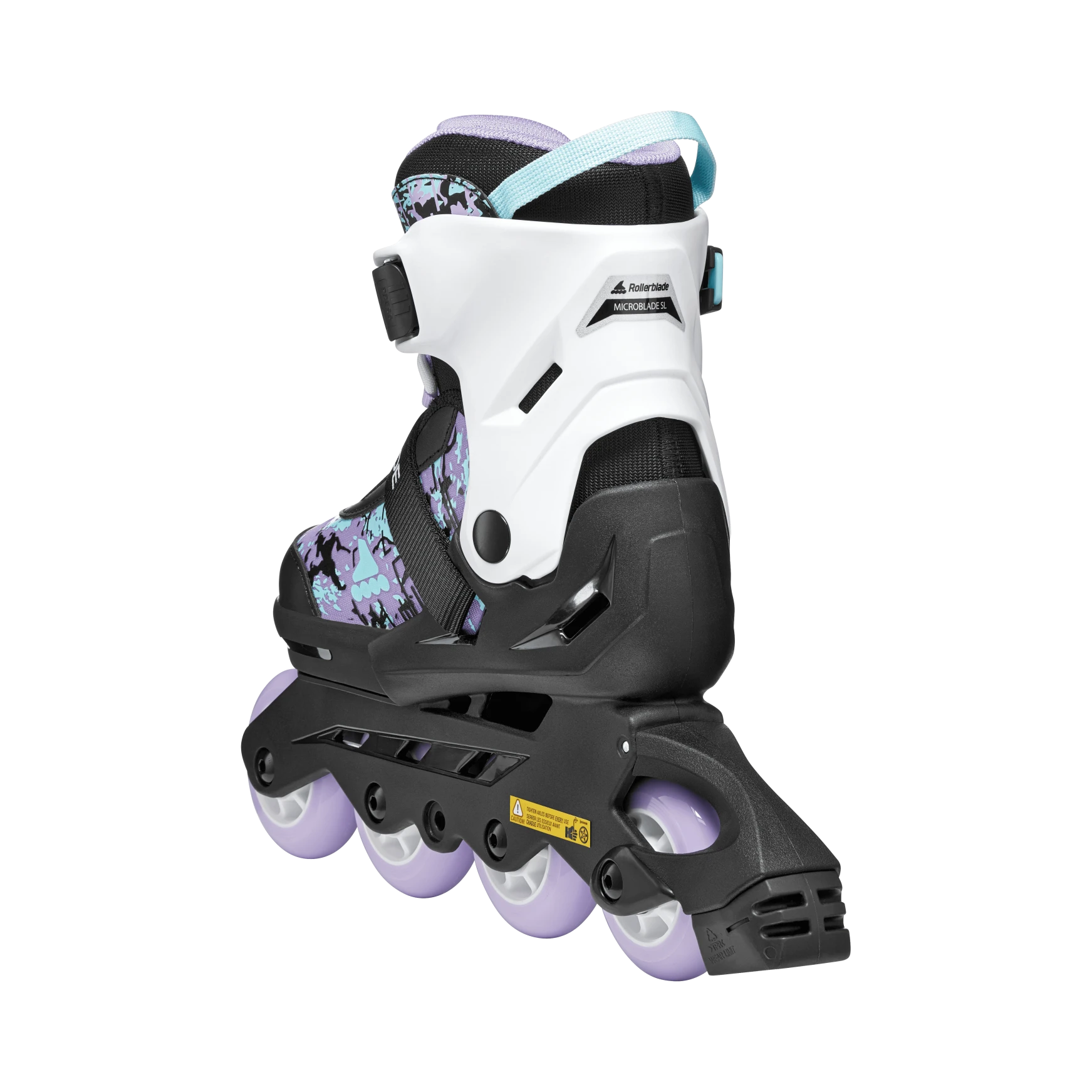 ROLKI ROLLERBLADE MICROBLADE SL BLACK / LAVENDER - ROLKI JUNIORSKIE REGULOWANE