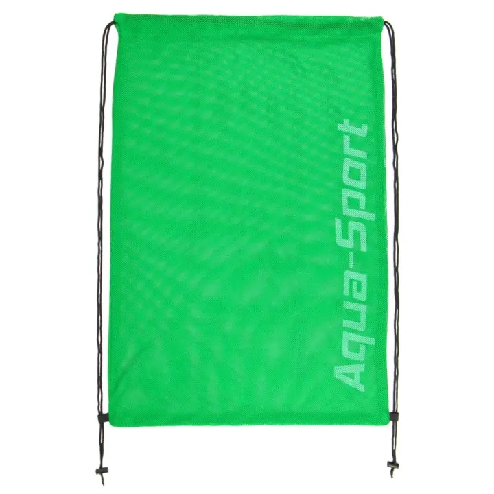 WOREK NA SPRZĘT TRENINGOWY AQUA-SPORT MESH BAG LIME GREEN
