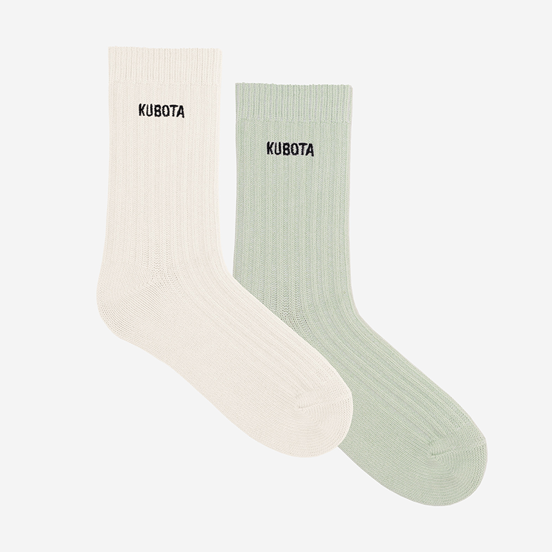 SKARPETY KUBOTA W PRĄZKI MIĘTOWY 2-PAK