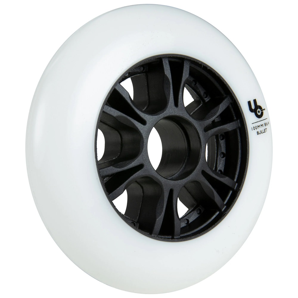 KOŁA UNDERCOVER TEAM WHITE BULLET RADIUS 100MM / 86A X4