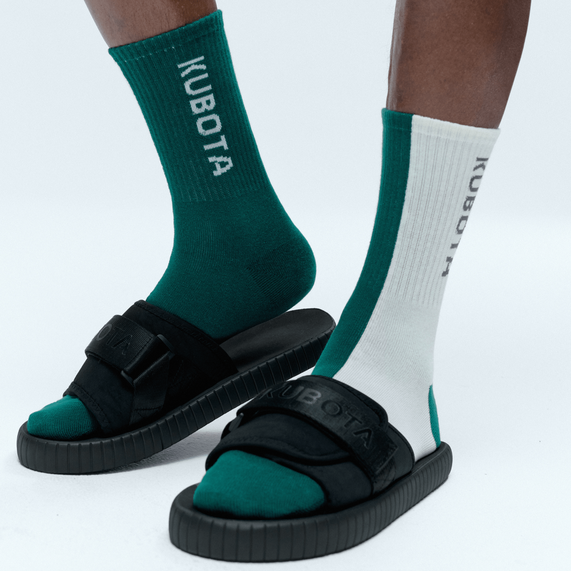 SKARPETY KUBOTA LIFESTYLE DWUKOLOROWE NIEBIESKIE