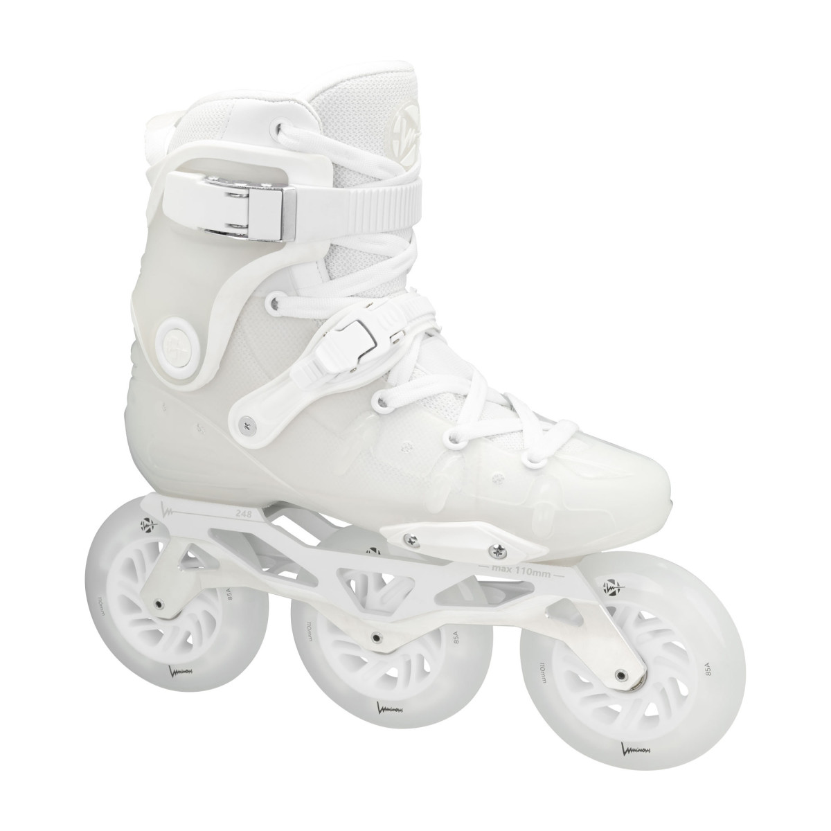 ROLKI FR SKATES LUMINOUS RAY 11OMM WHITE