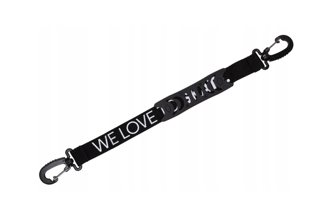 SMYCZ DO NOSZENIA ROLEK POWERSLIDE SKATE CARRY STRAP BLACK