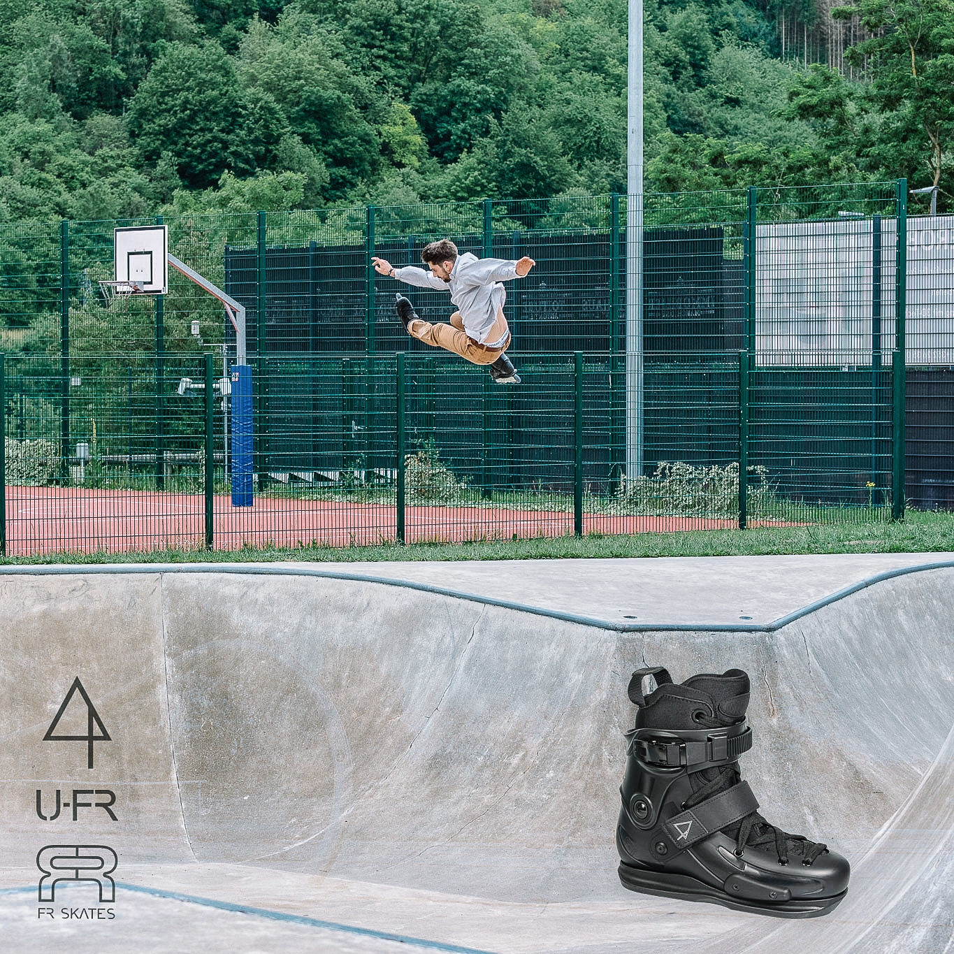 BOOT FR SKATES UFR STREET AP INTUITION BLACK 2023
