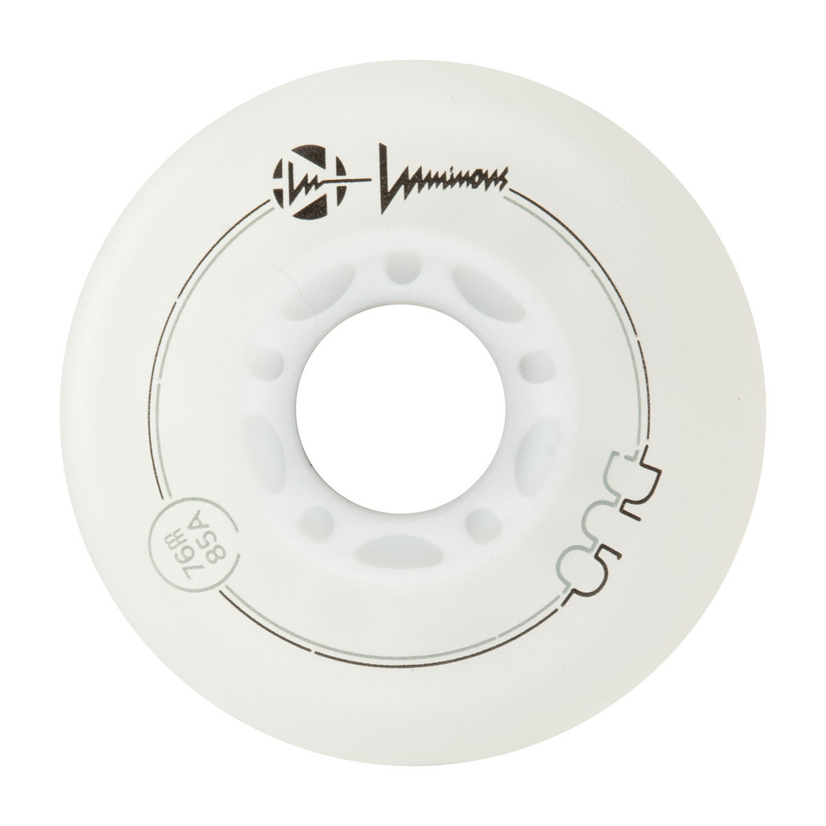 KOŁA LUMINOUS LED DUO WHITE BLUE 76MM / 85A X1