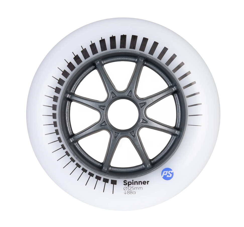 KOŁA POWERSLIDE SPINNER WHITE 125MM / 88A X3