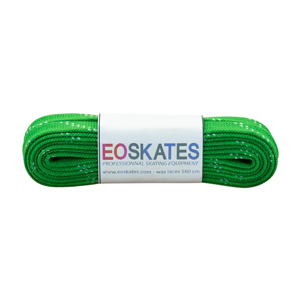 SZNURÓWKI WOSKOWANE EO SKATES WAXED LACES 160CM GREEN