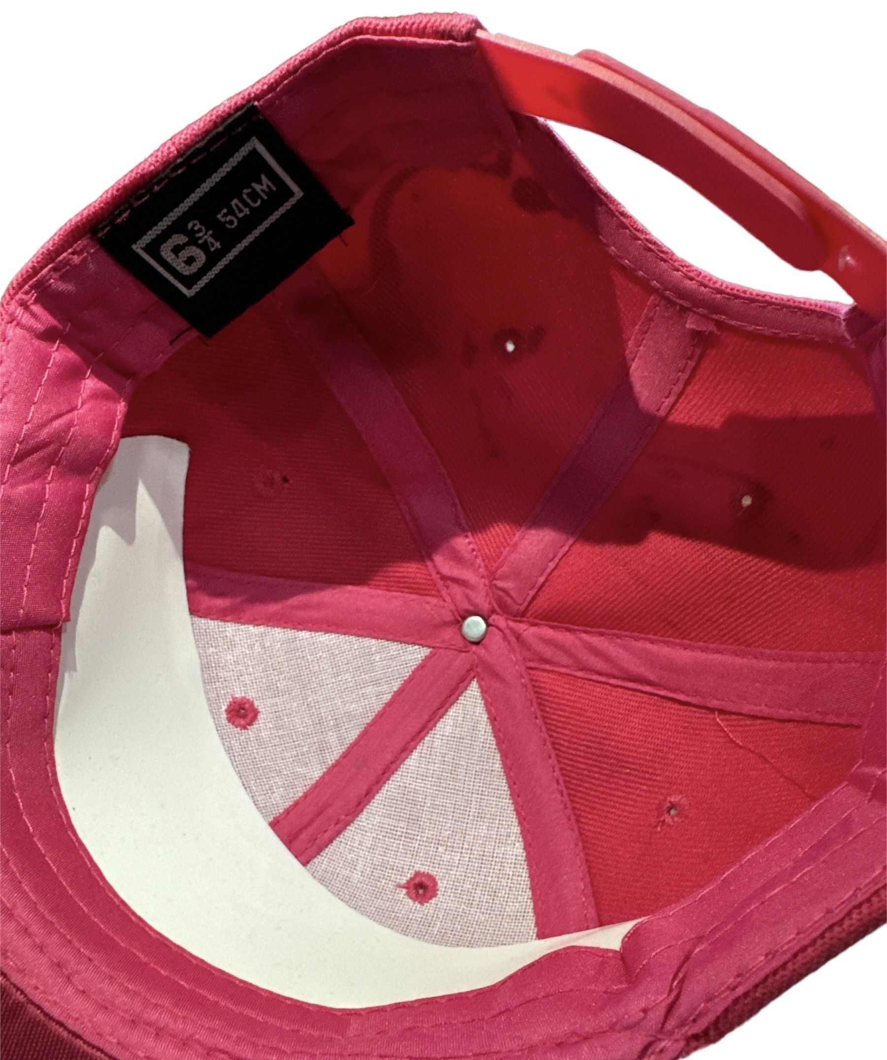 CZAPKA Z DASZKIEM SPORTS CAP SNAP BACK 6 3/4 54CM PINK